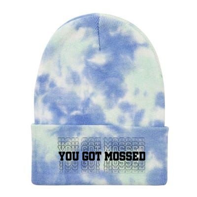 You Got Mossed Tie Dye 12in Knit Beanie