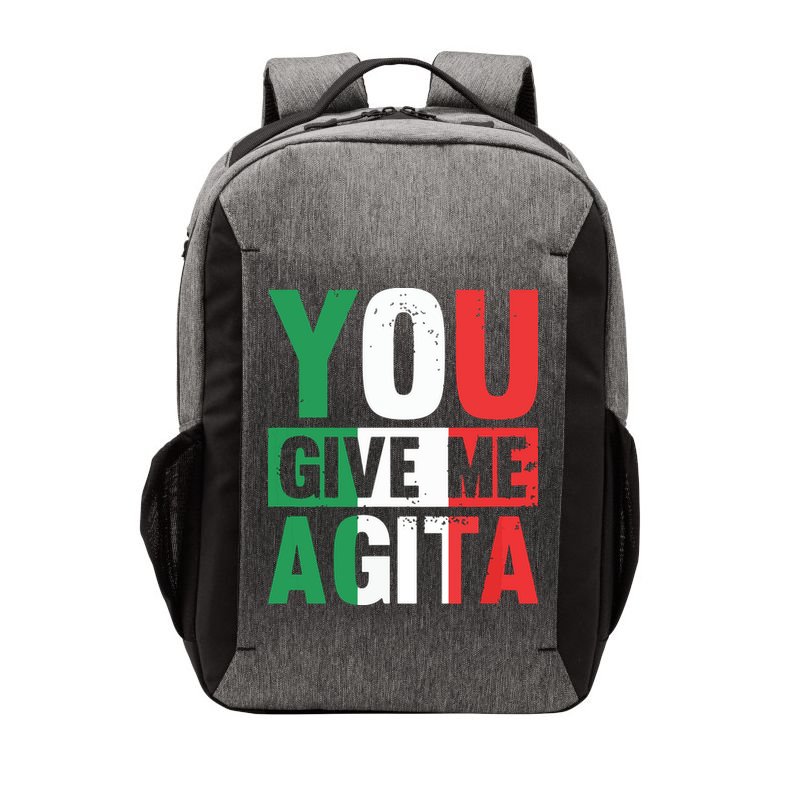You Give Me Agita Funny Italian Saying Vector Backpack