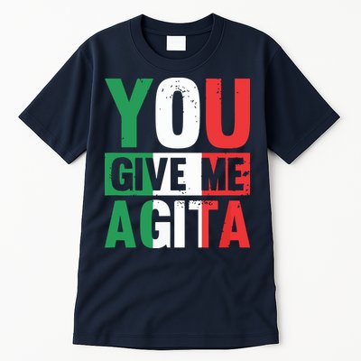 You Give Me Agita Funny Italian Saying Tall T-Shirt
