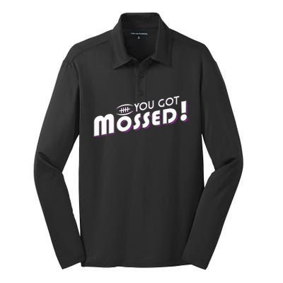 You Got Mossed Silk Touch Performance Long Sleeve Polo