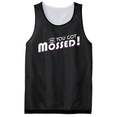 You Got Mossed Mesh Reversible Basketball Jersey Tank