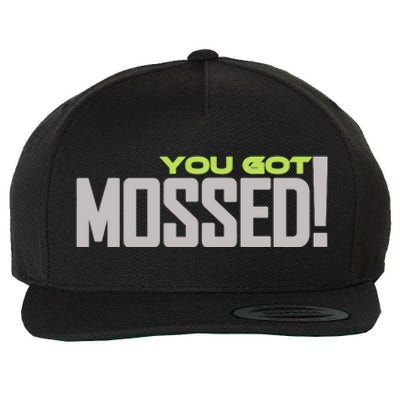 You Got Mossed Wool Snapback Cap