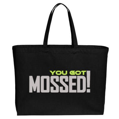 You Got Mossed Cotton Canvas Jumbo Tote