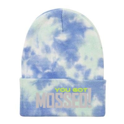 You Got Mossed Tie Dye 12in Knit Beanie