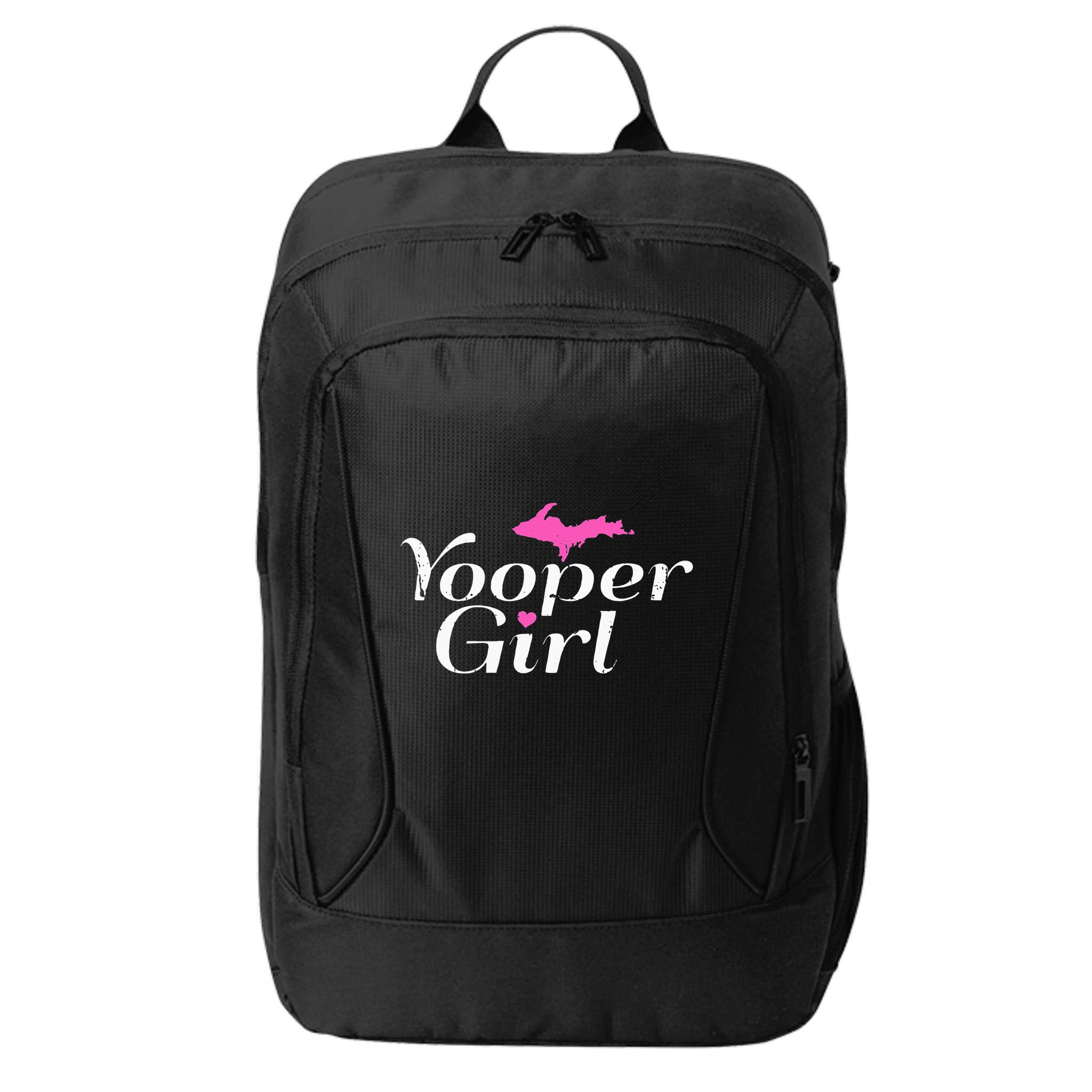 Yooper Girl Michigan Upper Peninsula Midwest Roots City Backpack