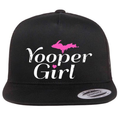 Yooper Girl Michigan Upper Peninsula Midwest Roots Flatbill Hat