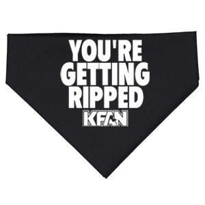 YouRe Getting Ripped USA-Made Doggie Bandana