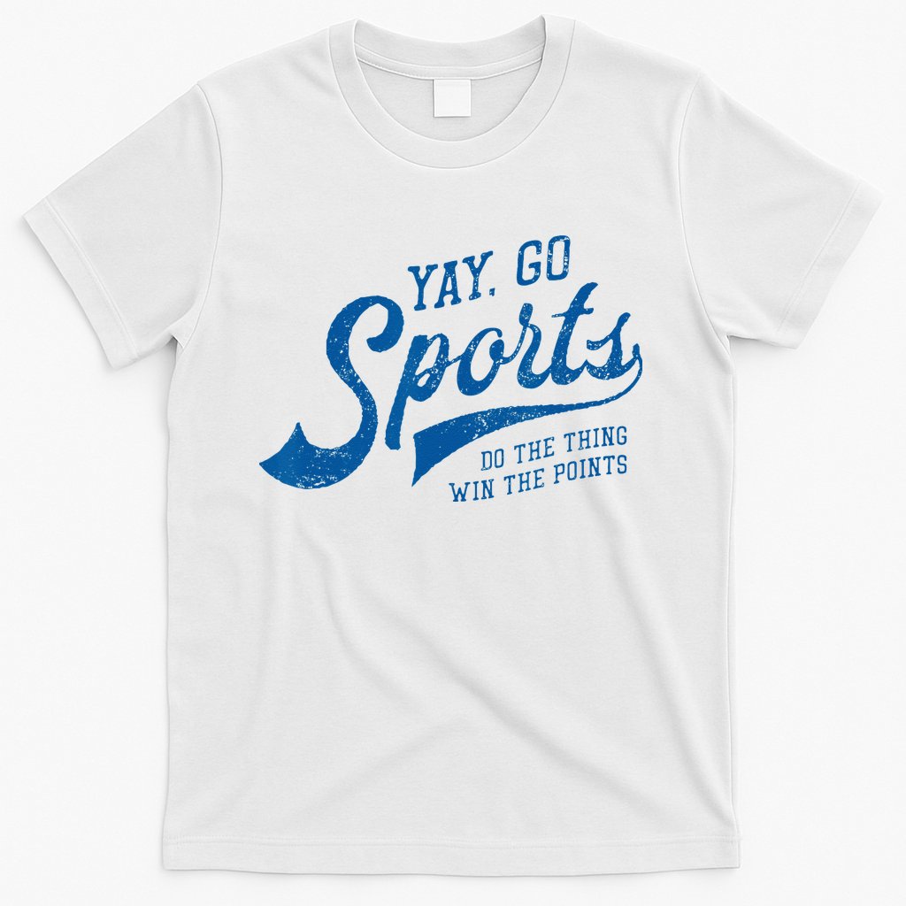 Yay Go Sports! Vintage Funny Sports T-Shirt