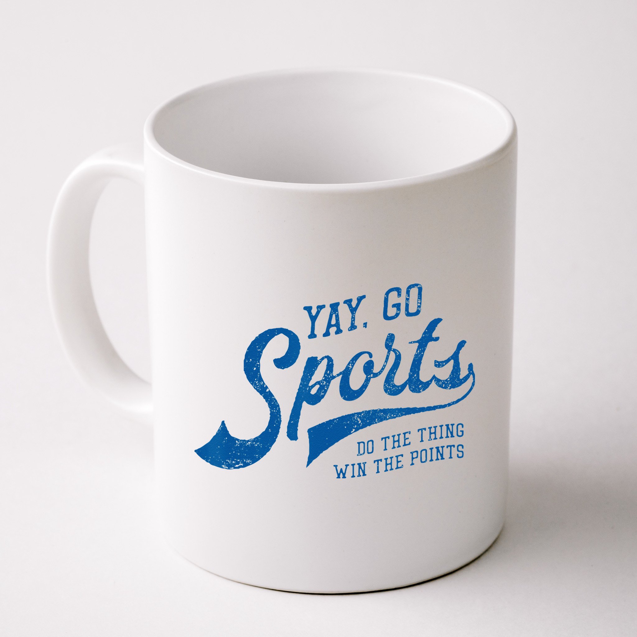 Yay Go Sports! Vintage Funny Sports Mug