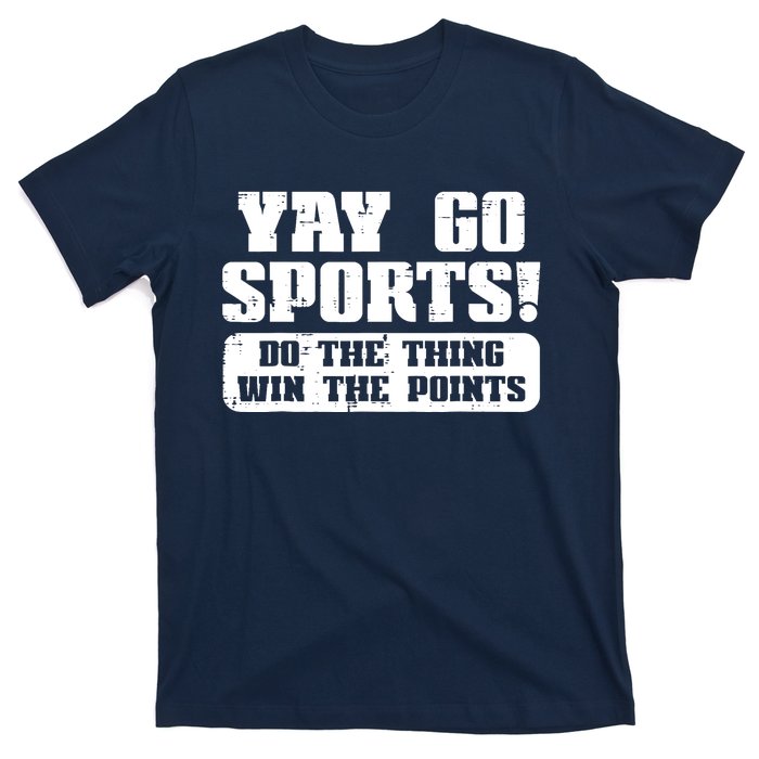 Yay Go Sports American Football Game Day T-Shirt