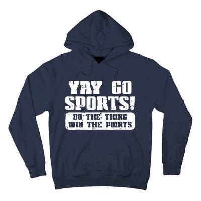 Yay Go Sports American Football Game Day Tall Hoodie