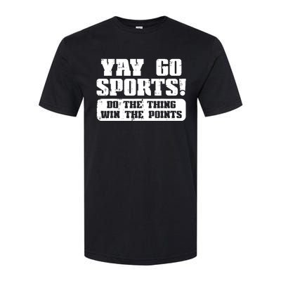 Yay Go Sports American Football Game Day Softstyle® CVC T-Shirt