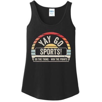 Yay Go Sports! Funny Sports Ladies Essential Tank