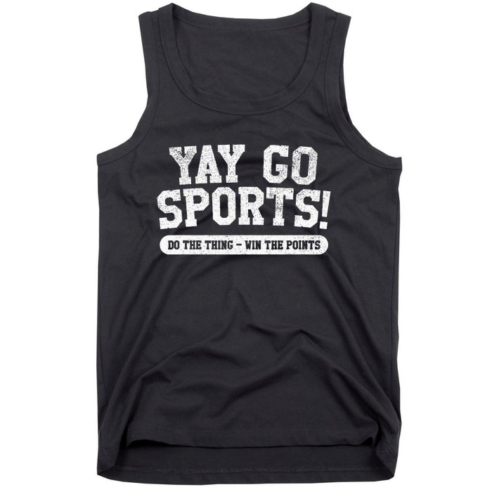 Yay Go Sports! Funny Sports Tank Top