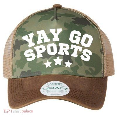 Yay Go Sports Gift Funny Team Baseball Softball Soccer Football Gift Legacy Tie Dye Trucker Hat