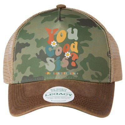 You Good Sis Tal Health Matters Cool Gift Legacy Tie Dye Trucker Hat