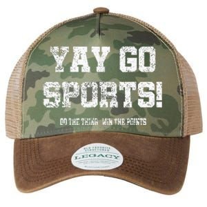 Yay Go Sports! Funny Sports Legacy Tie Dye Trucker Hat