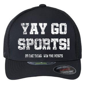 Yay Go Sports! Funny Sports Flexfit Unipanel Trucker Cap