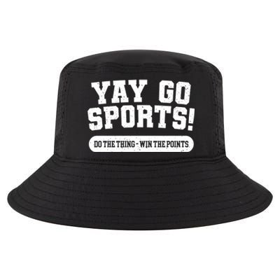 Yay Go Sports American Football Game Day Football Day Funny Gift Cool Comfort Performance Bucket Hat