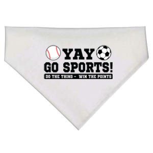 Yay Go Sports! Do The Thing Soccer Cute Gift USA-Made Doggie Bandana