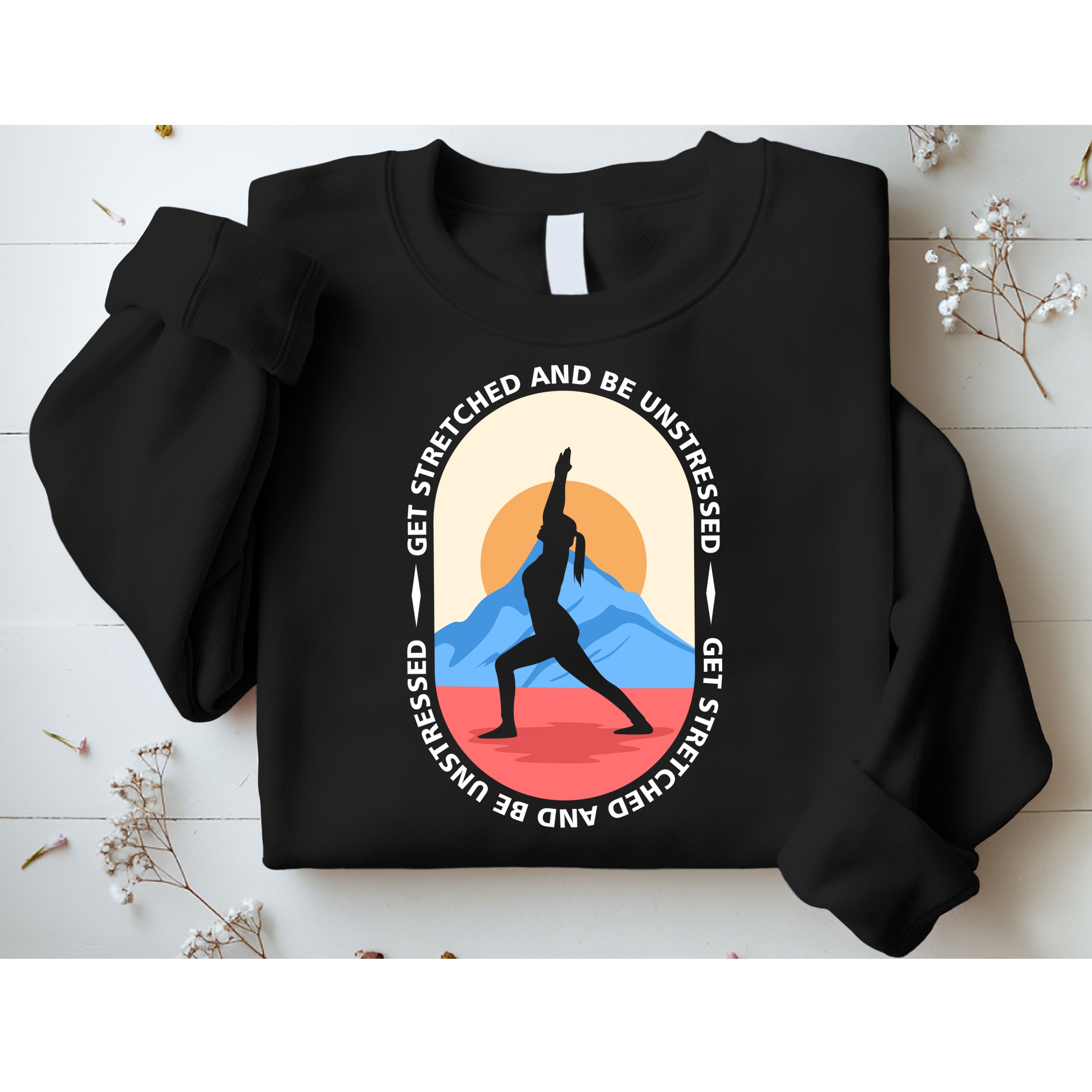 Yoga Get Stretched Sweatshirt