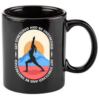 Yoga Get Stretched 11oz C Handle Ceramic Mug