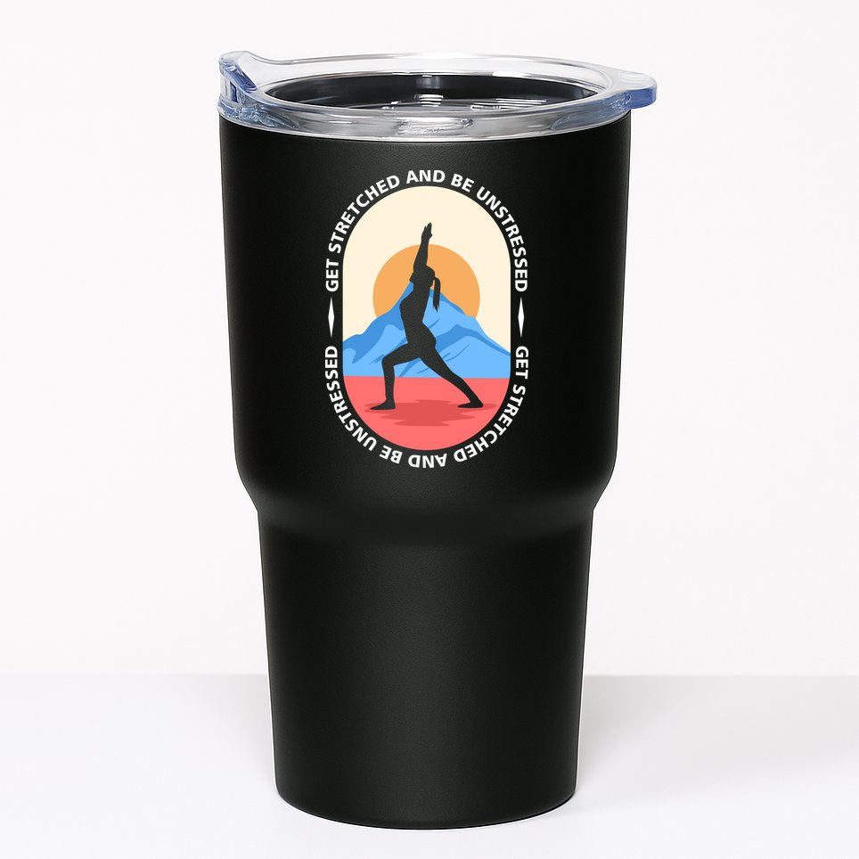 Yoga Get Stretched Tumbler