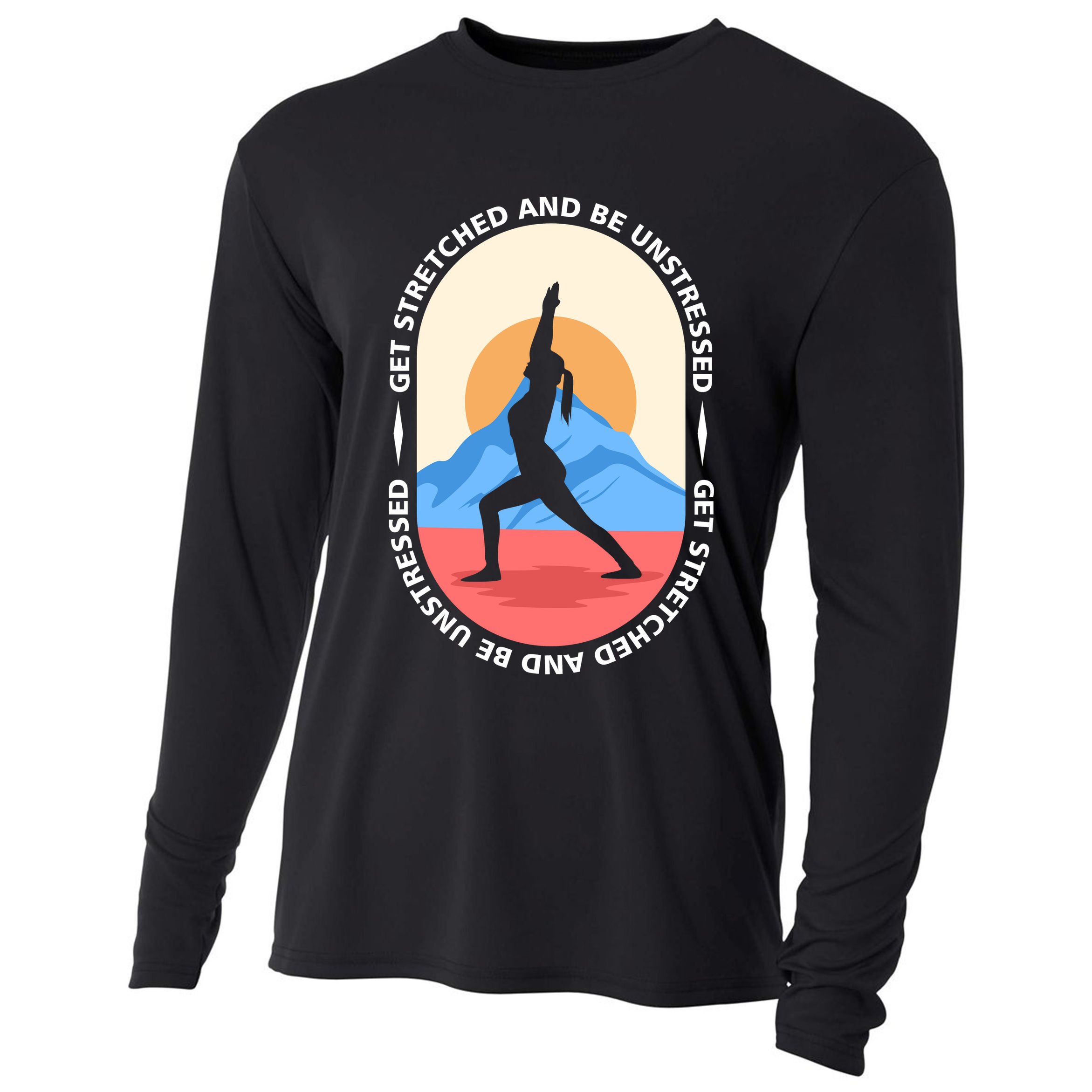 Yoga Get Stretched Cooling Performance Long Sleeve Crew