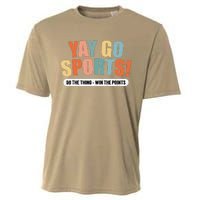 Yay Go Sports! Funny Sports Cooling Performance Crew T-Shirt