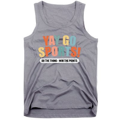 Yay Go Sports! Funny Sports Tank Top