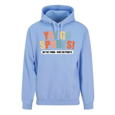 Yay Go Sports! Funny Sports Unisex Surf Hoodie