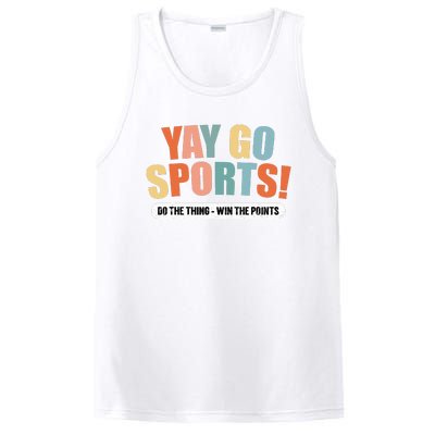 Yay Go Sports! Funny Sports PosiCharge Competitor Tank