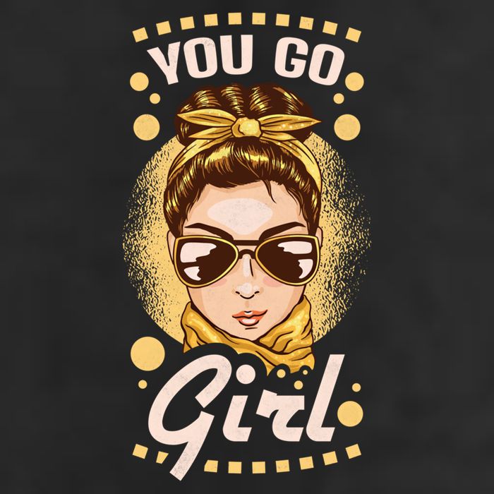 You Go 'S Day Cute Gift 7 Panel Mesh Trucker Snapback Hat