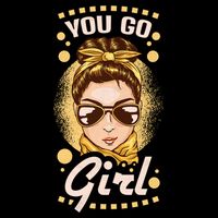 You Go 'S Day Cute Gift Drawstring Bag