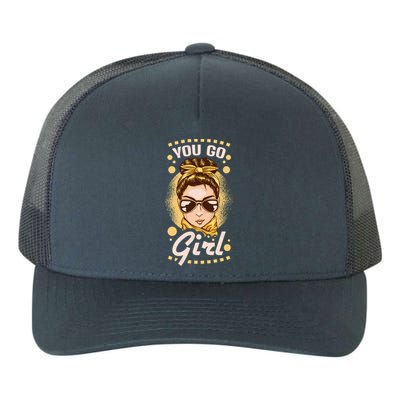 You Go 'S Day Cute Gift Yupoong Adult 5-Panel Trucker Hat