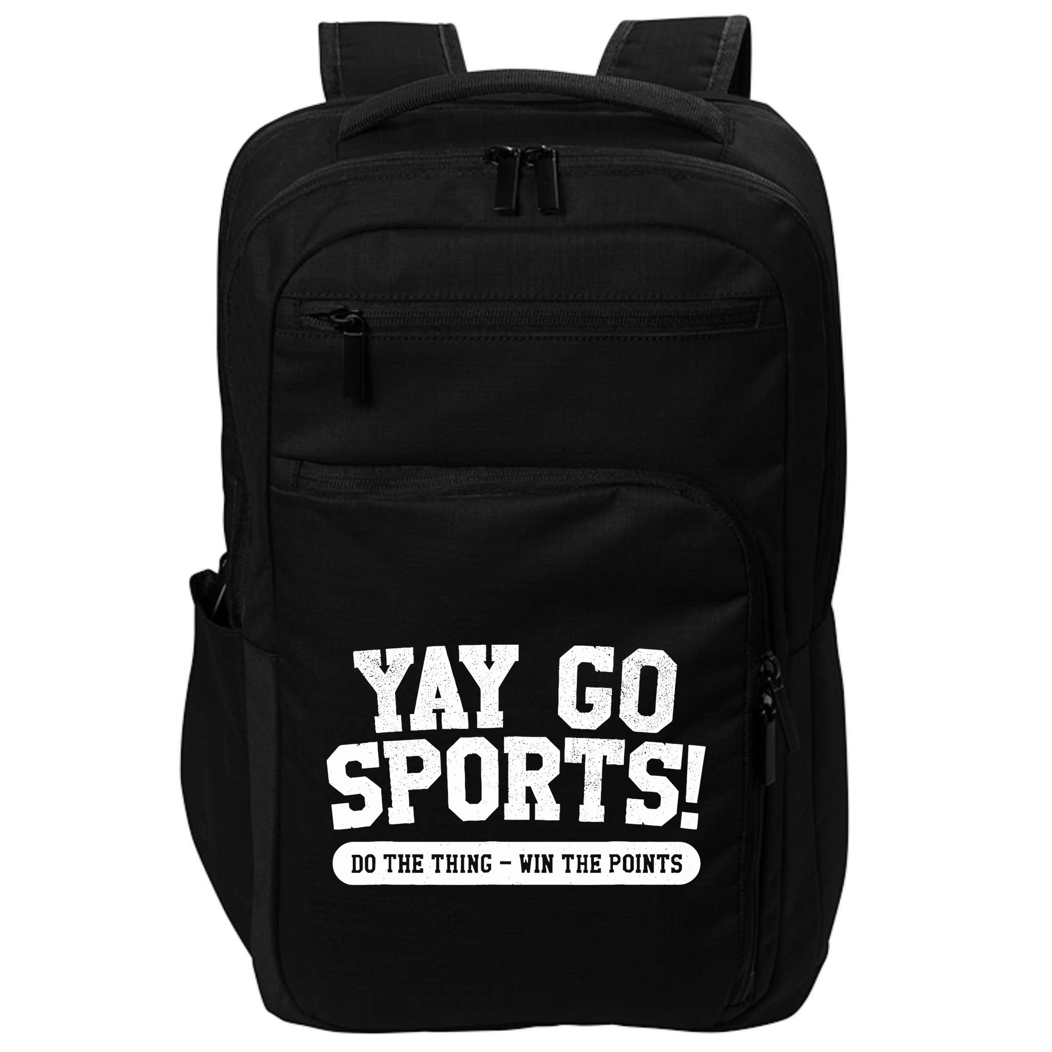 Yay Go Sports! Funny Sports Impact Tech Backpack