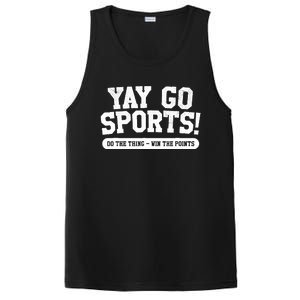 Yay Go Sports! Funny Sports PosiCharge Competitor Tank