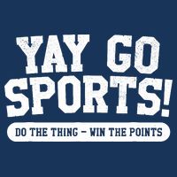 Yay Go Sports! Funny Sports Long Sleeve Shirt