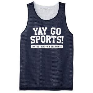 Yay Go Sports! Funny Sports Mesh Reversible Basketball Jersey Tank