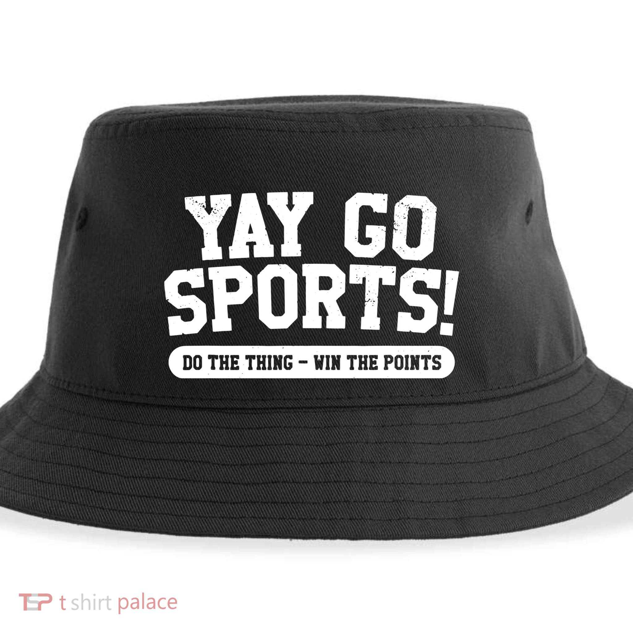 Yay Go Sports! Funny Sports Sustainable Bucket Hat
