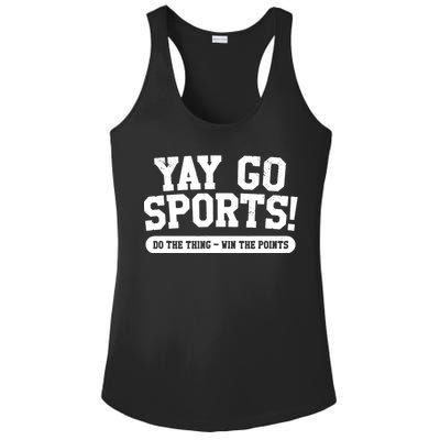 Yay Go Sports! Funny Sports Ladies PosiCharge Competitor Racerback Tank