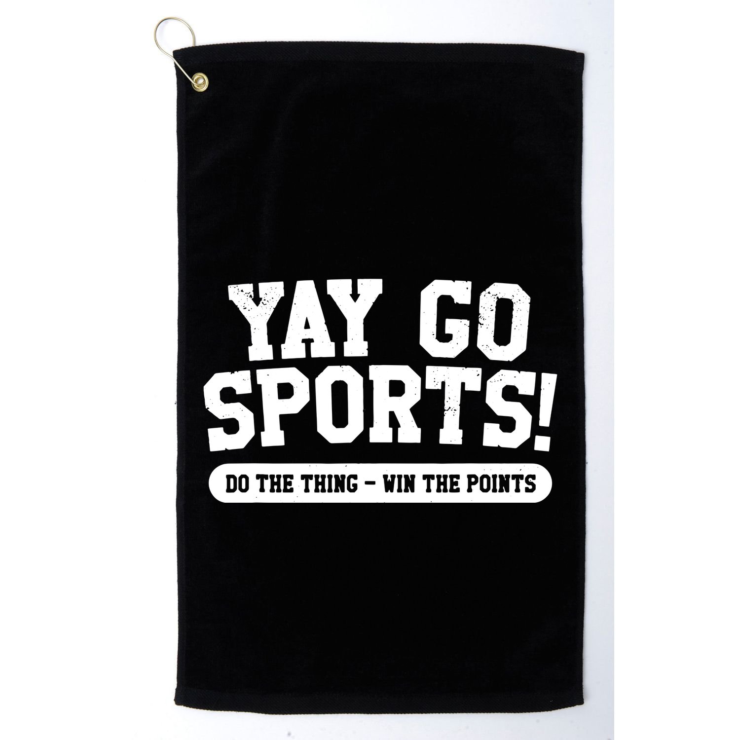 Yay Go Sports! Funny Sports Golf Towel