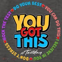 You Got This #Test Day Vector Backpack