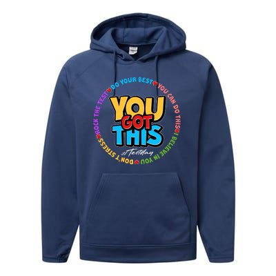 You Got This #Test Day Performance Fleece Hoodie