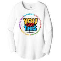 You Got This #Test Day Women's Perfect Tri Tunic Long Sleeve Shirt