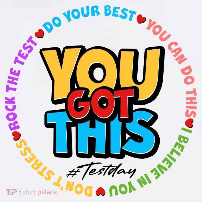 You Got This #Test Day Magnet