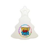 You Got This #Test Day Ceramic Tree Ornament