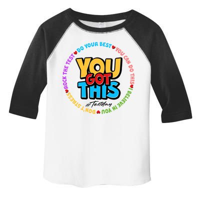 You Got This #Test Day Toddler Fine Jersey T-Shirt