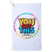 You Got This #Test Day Golf Towel
