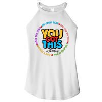 You Got This #Test Day Women's Perfect Tri Rocker Tank